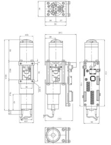 外観寸法図VA-12A