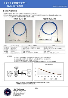 インライン温度センサー