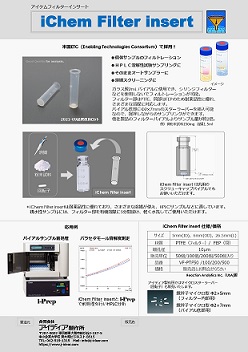 アイケムフィルターインサート